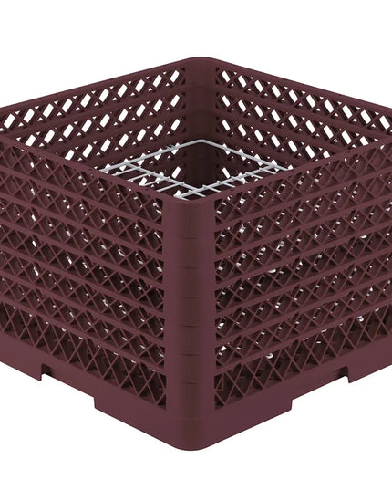 Giá Rổ Máy Rửa Chén Vollrath PM2011-6 Chứa 20 Đĩa 6 Thanh Nối - Đỏ Burgundy