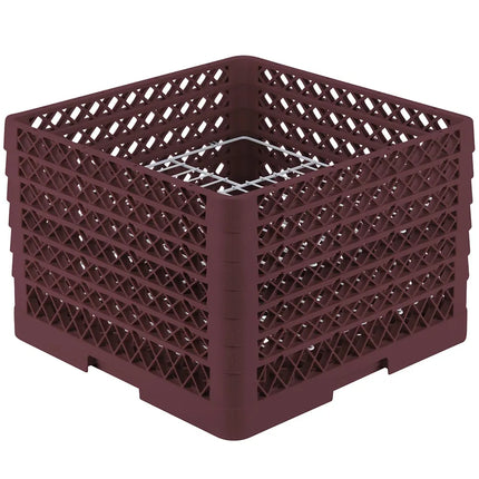 Giá Rổ Máy Rửa Chén Vollrath PM2011-6 Chứa 20 Đĩa 6 Thanh Nối - Đỏ Burgundy
