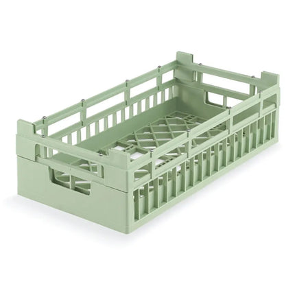 Giá Rửa Bát Dạng Mở Vollrath 52801 - Cỡ Nửa Khay, Màu Xanh Lá