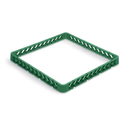 Giá Rửa Bát Dạng Mở Vollrath TR1A - Cỡ Đầy Đủ, 1 Thanh Nối Dài, Màu Xanh Lá
