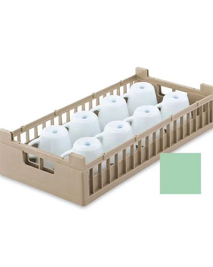 Giá Rửa Bát Vollrath 52805 Nửa Khay 8 Ngăn Màu Xanh