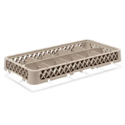 Giá Rửa Chén Vollrath HR1C1A Nửa Khay, 10 Ngăn, (1) Ngăn Mở, (1) Thanh Nối Ngăn, Beige