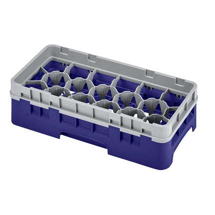 Giá Rửa Ly Cambro Camrack 17HS318186 17 Ngăn - Có Tầng Mở Rộng, Xanh Navy
