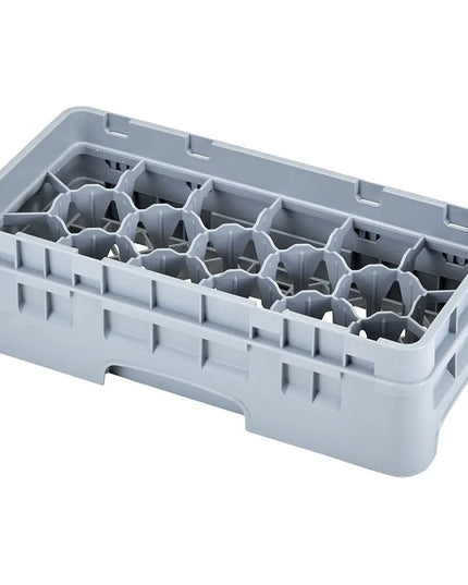 Giá Rửa Ly Camrack Cambro 17HS318151 17 Ngăn (1) Thanh Nâng Màu Xám Nhạt