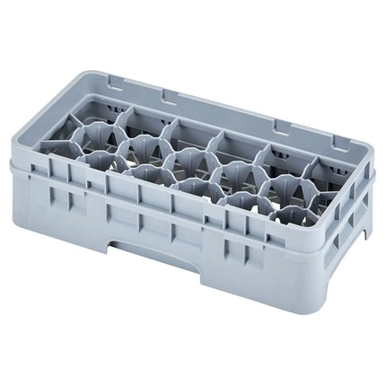 Giá Rửa Ly Camrack Cambro 17HS318151 17 Ngăn (1) Thanh Nâng Màu Xám Nhạt