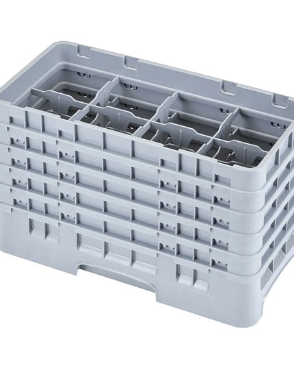 Giá Rửa Ly Camrack Cambro 17HS958151 - (5) Thanh Nối, 17 Ngăn, Màu Xám Nhạt