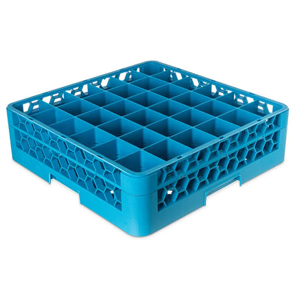 Giá Rửa Ly Carlisle OptiClean™ RG36-114 36 Ngăn - 1 Tầng Mở Rộng, Xanh Dương