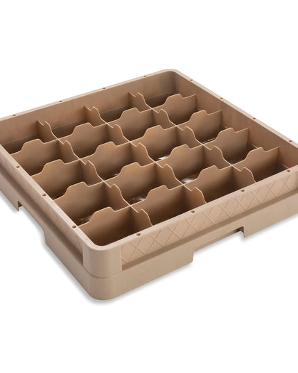 Giá Rửa Ly Traex® Vollrath CR5 Khay Đầy Đủ 20 Ngăn - Beige