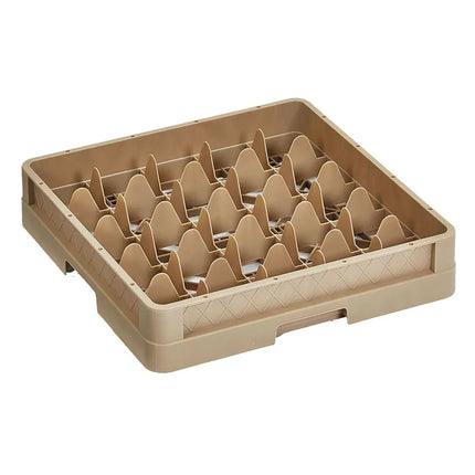 Giá Rửa Ly Traex® Vollrath CR6 Khay Đầy Đủ 25 Ngăn - Beige