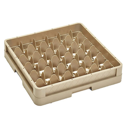 Giá Rửa Ly Traex® Vollrath CR7 Khay Đầy Đủ 36 Ngăn - Beige