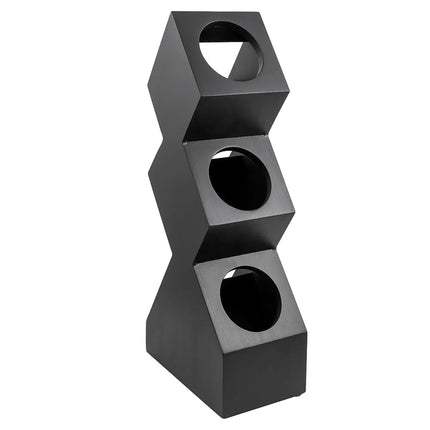 Giá Trưng Bày Ống Đựng Dao Muỗng Nĩa Cal-Mil 1016-3-96 3 Ngăn Gỗ Tre Midnight