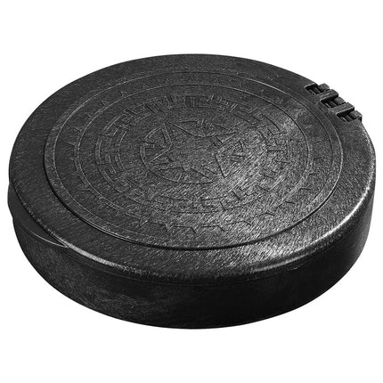 Hộp Đựng Bánh Tortilla Carlisle 071003 18 cm Nắp Đậy, Màu Đen