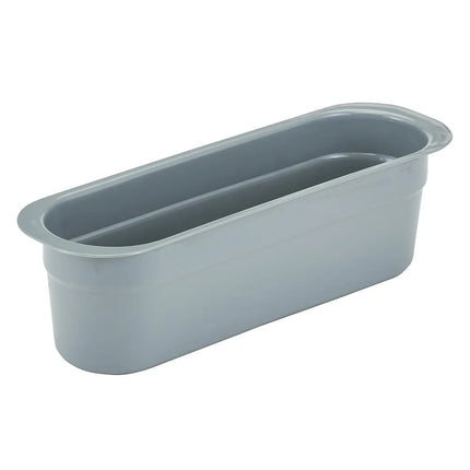 Hộp Đựng Dao Muỗng Nĩa 1 Ngăn Cambro 415CBP180 Nhựa Màu Xám Nhạt