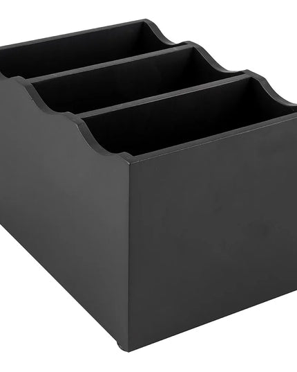 Hộp Đựng Dao Muỗng Nĩa 3 Ngăn Cal-Mil 1244-96, Tre Midnight Bamboo
