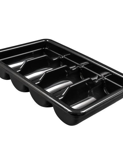 Hộp Đựng Dao Muỗng Nĩa 4 Ngăn Cambro 1120CBP110 Nhựa Màu Đen
