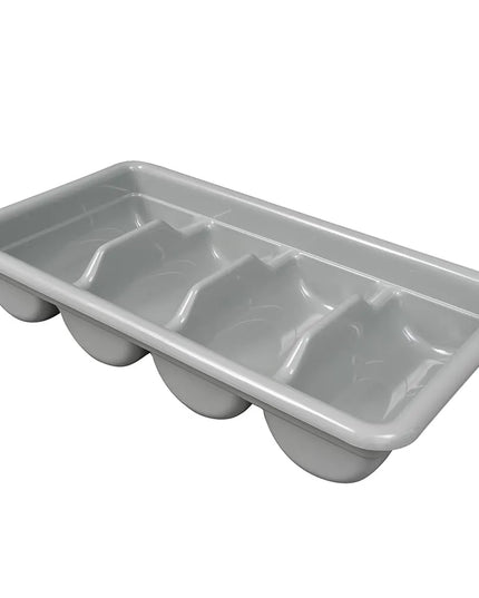Hộp Đựng Dao Muỗng Nĩa 4 Ngăn Cambro 1120CBP180 Nhựa Màu Xám Nhạt