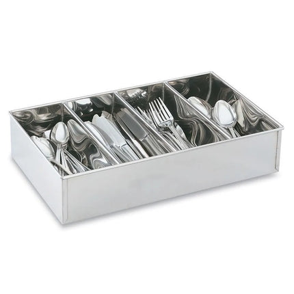 Hộp Đựng Dao Muỗng Nĩa 4 Ngăn Vollrath 99700 Inox