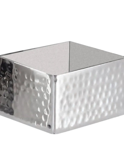 Hộp Đựng Đường Chữ Nhật American Metalcraft HMSPH4 Thép Không Gỉ Vân Gò Màu Bạc