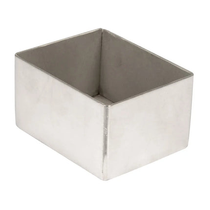 Hộp Đựng Đường Chữ Nhật American Metalcraft SSPH4 Thép Không Gỉ Màu Bạc