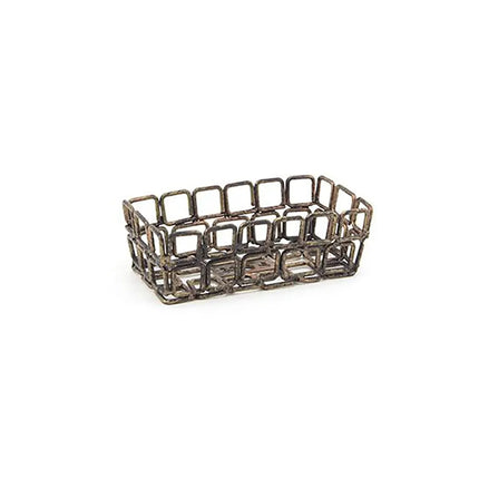 Hộp Đựng Đường Chữ Nhật Front Of The House BBK046GOI22 Sắt Màu Đồng