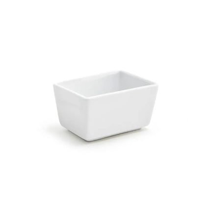 Hộp Đựng Đường Chữ Nhật Front Of The House TSH002WHP23 Sứ Màu Trắng