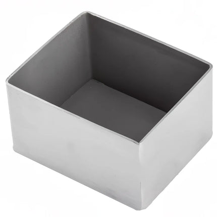 Hộp Đựng Đường Chữ Nhật Tablecraft 1157 Thép Không Gỉ Màu Bạc