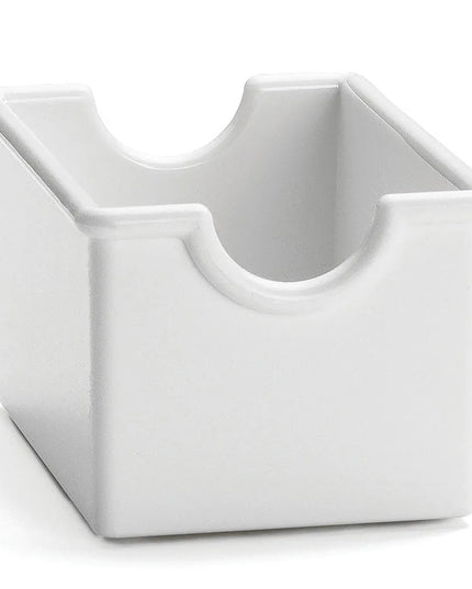 Hộp Đựng Đường Chữ Nhật Tablecraft 56W Nhựa Màu Trắng