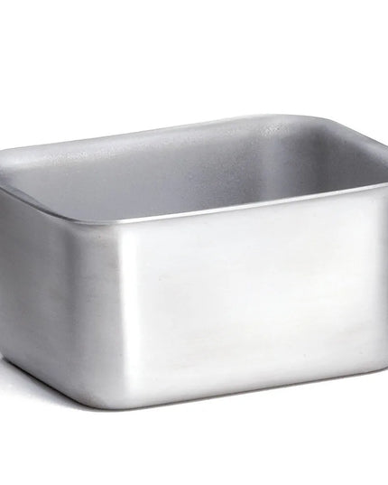 Hộp Đựng Đường Chữ Nhật Tablecraft 58BF Thép Không Gỉ Màu Bạc