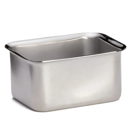 Hộp Đựng Đường Chữ Nhật Tablecraft 58MF Thép Không Gỉ Màu Bạc