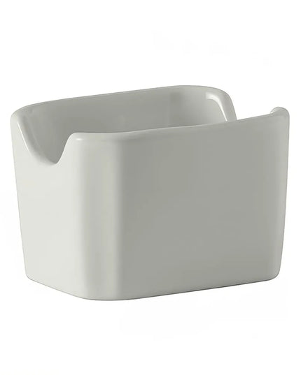 Hộp Đựng Đường Chữ Nhật Tuxton BWQ-034 Gốm Sứ Màu Trắng