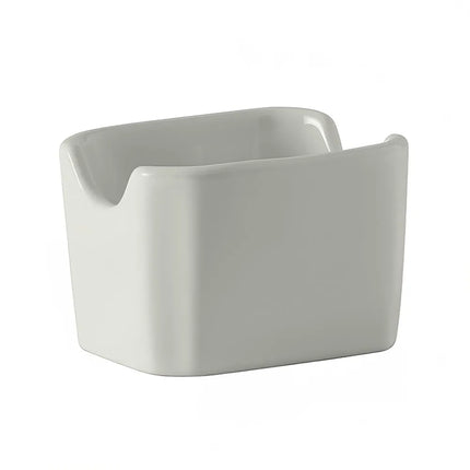 Hộp Đựng Đường Chữ Nhật Tuxton BWQ-034 Gốm Sứ Màu Trắng