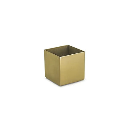 Hộp Đựng Đường Front Of The House Hình Vuông TSH008GOS22 - Inox, Đồng Thau Mờ