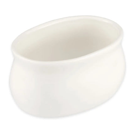 Hộp Đựng Đường Libbey 905356113 Hình Oval - Sứ, Trắng