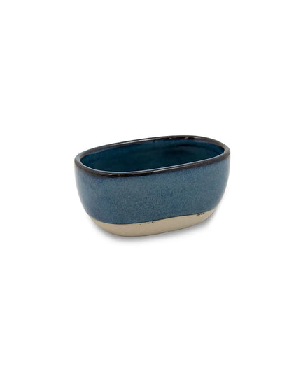 Hộp Đựng Đường Oval Front of the House TSH010BLP22 Sứ Màu Indigo