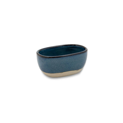 Hộp Đựng Đường Oval Front of the House TSH010BLP22 Sứ Màu Indigo