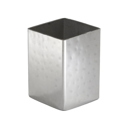 Hộp Đựng Đường Vuông American Metalcraft HMSPT5 Thép Không Gỉ Vân Gò Màu Bạc