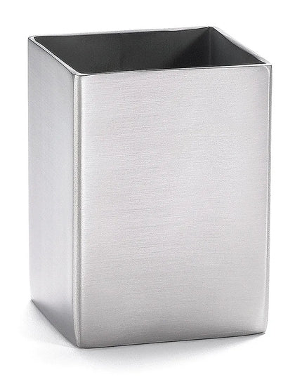 Hộp Đựng Đường Vuông Tablecraft 1156 Thép Không Gỉ Màu Bạc