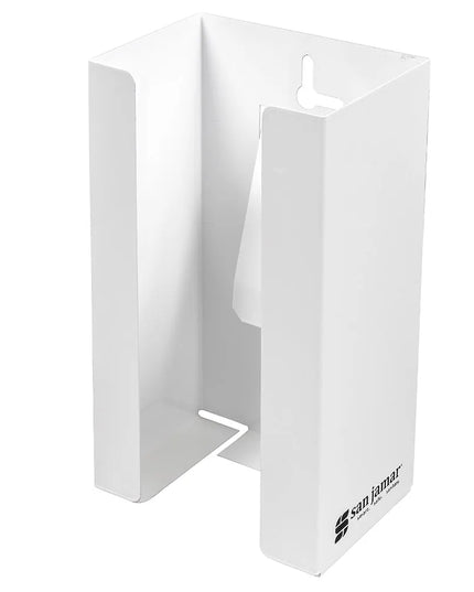Hộp Đựng Găng Tay Gắn Tường San Jamar G0802 1 Hộp - Thép Trắng