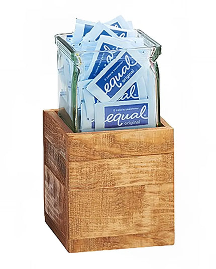 Hộp Đựng Gia Vị Vuông 1 Ngăn Cal-Mil 3427-5-99 - Trong/Nâu
