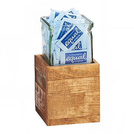 Hộp Đựng Gia Vị Vuông 1 Ngăn Cal-Mil 3427-5-99 - Trong/Nâu