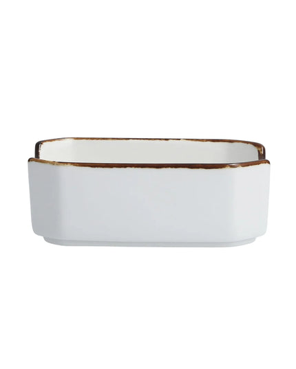 Hộp Đựng Gói Đường Fortessa Spice Salt Hình Chữ Nhật TC7400.DV.4.30 - Sứ Trắng