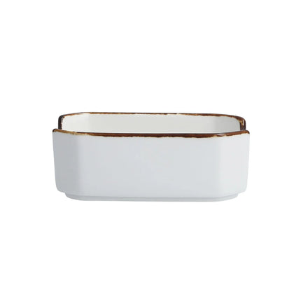 Hộp Đựng Gói Đường Fortessa Spice Salt Hình Chữ Nhật TC7400.DV.4.30 - Sứ Trắng