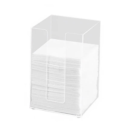 Hộp Đựng Khăn Ăn Cal-Mil 635-12 Vuông 14 cm Cho Khăn 12.7 cm, Nhựa Acrylic Trong Suốt