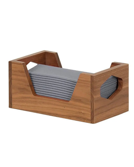 Hộp Đựng Khăn Ăn Chữ Nhật Cal-Mil 3810-78 22.9 x 12.7 cm, Gỗ Óc Chó
