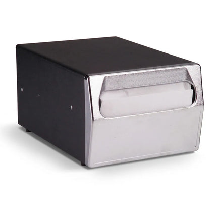 Hộp Đựng Khăn Ăn Để Quầy Vollrath 6512-06, Mặt Chrome, Đen