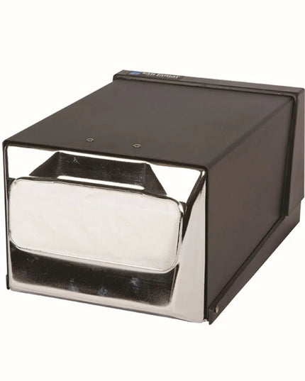 Hộp Đựng Khăn Ăn Fullfold Để Quầy San Jamar H3001BKC 300 Tờ, Đen & Chrome