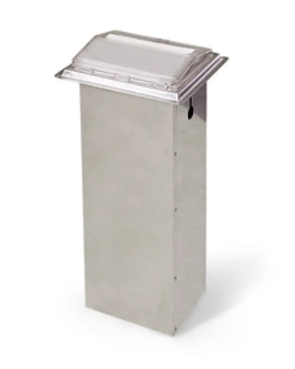 Hộp Đựng Khăn Giấy Âm Quầy Vollrath 6525-13 Sức Chứa 500 Tờ - Mặt Trong Suốt, Inox