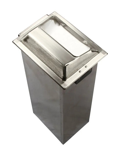 Hộp Đựng Khăn Giấy Minifold Âm Quầy San Jamar H2000SC Sức Chứa 750 Tờ - Chrome Mờ & Inox