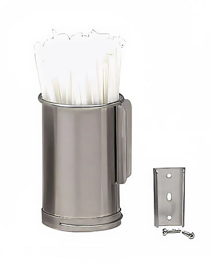 Hộp Đựng Ống Hút 1 Ngăn Dispense-Rite TSD-1S 8.9 cm x 15.2 cm - Màu Bạc