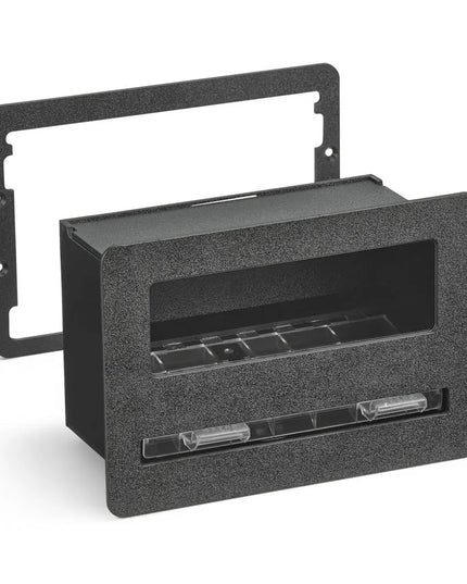 Hộp Đựng Ống Hút 1 Ngăn Vollrath FMS-7 26.8 cm x 12.7 cm x 18.7 cm - Màu Đen